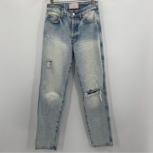 Revice denim revolve boyfriend ripped Jean size 25